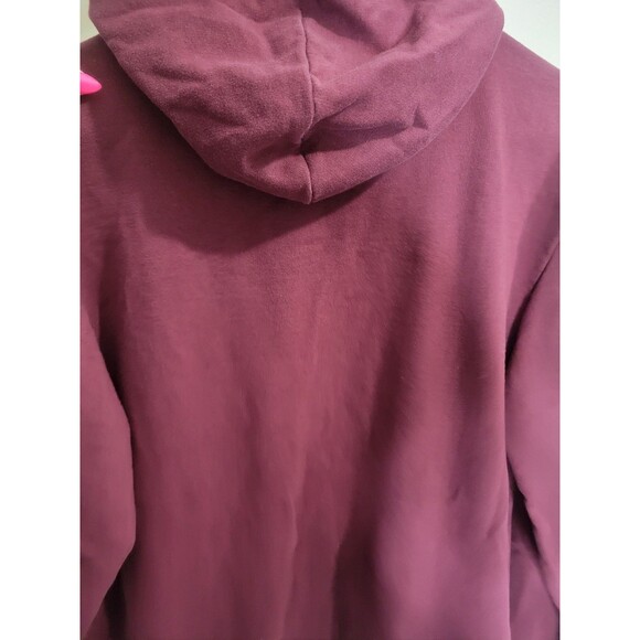 Volcom Burgundy Pullover Hoodie Size Large Men's - Picture 7 of 7